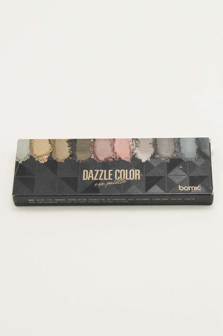 Палетка теней для век Bomic Dazzle Color, 10 оттенков
