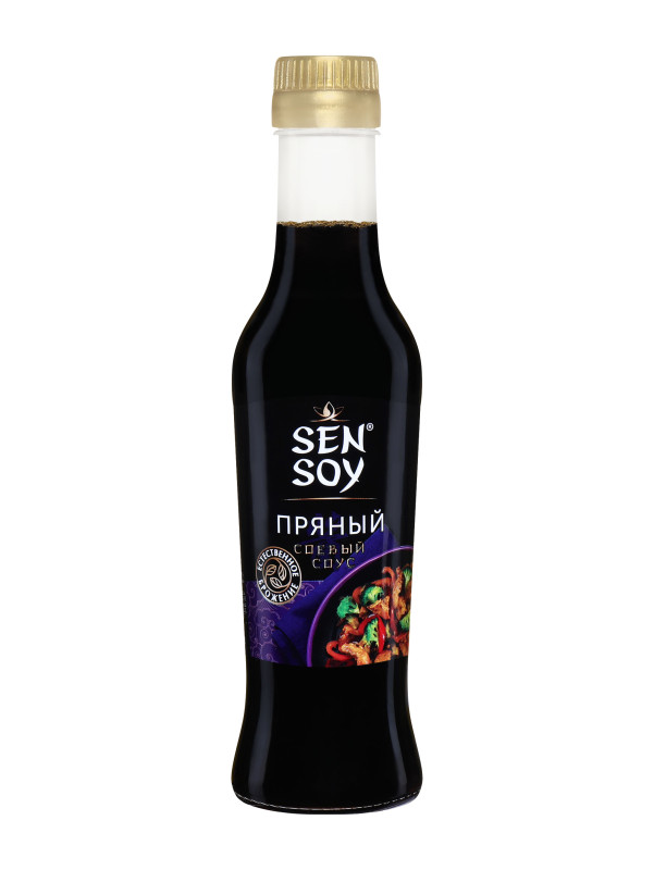 Соевый соус "Sen Soy" пряный с/б 250гр.