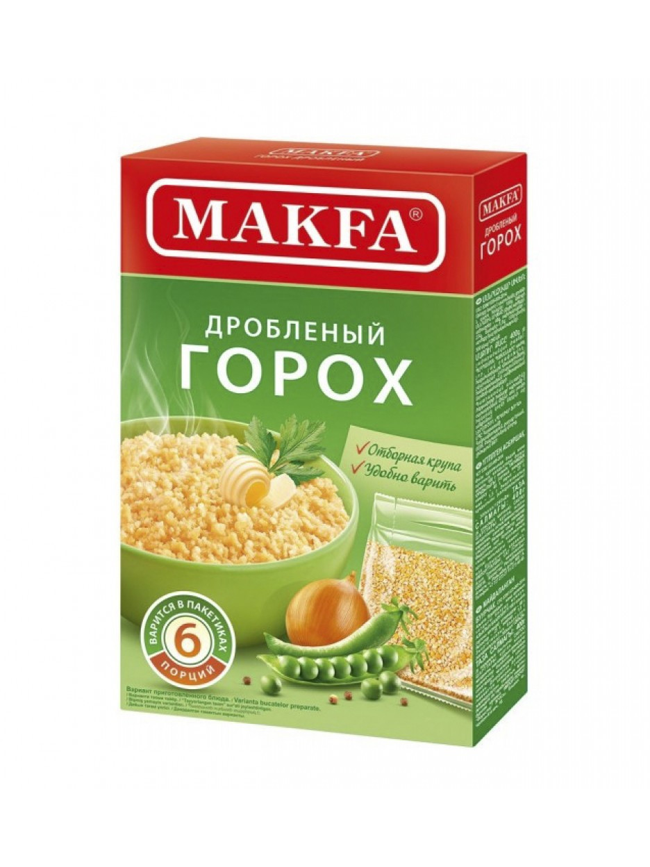 Горох дробленый «Makfa», 400 г