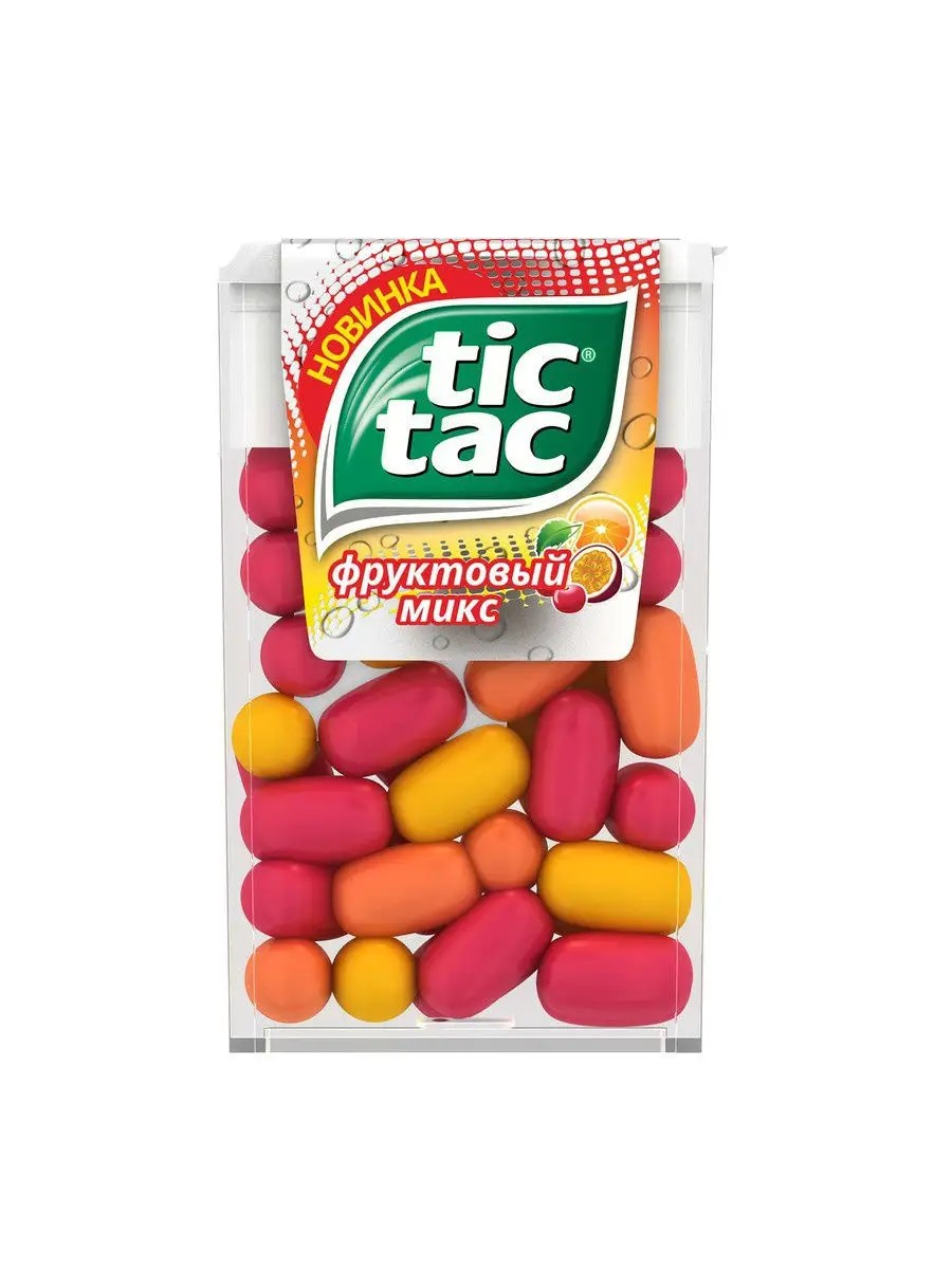Драже "Tic Tac" Фруктовый Микс, 16гр