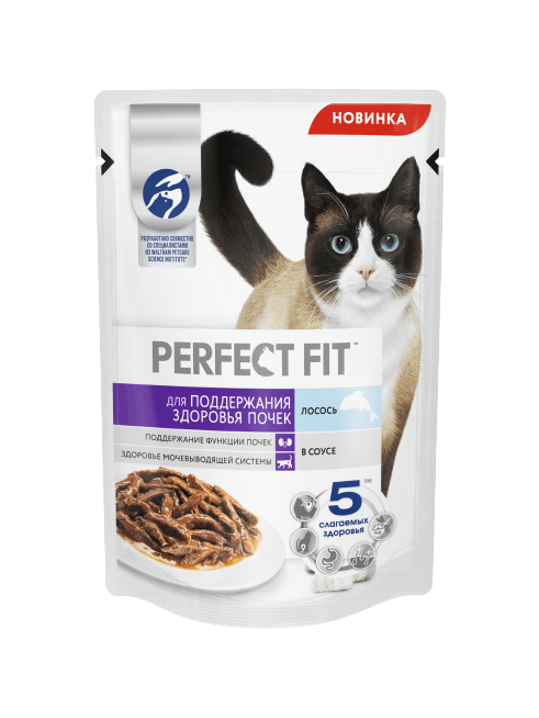 Корм Perfect Fit лосось в соусе 75 гр.