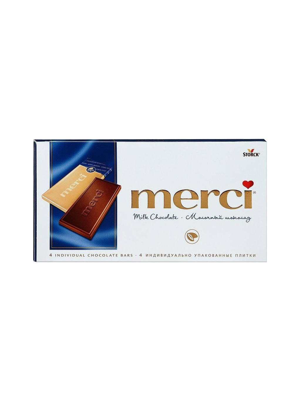 Шоколад "Merci" молочный 100 гр.