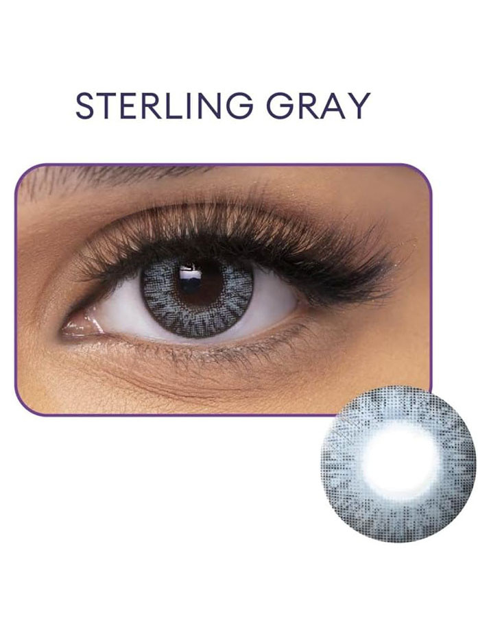 Цветные Контактные Линзы – Sterling Gray