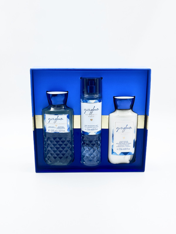 Набор для ухода Bath & Body Works "Gingham"