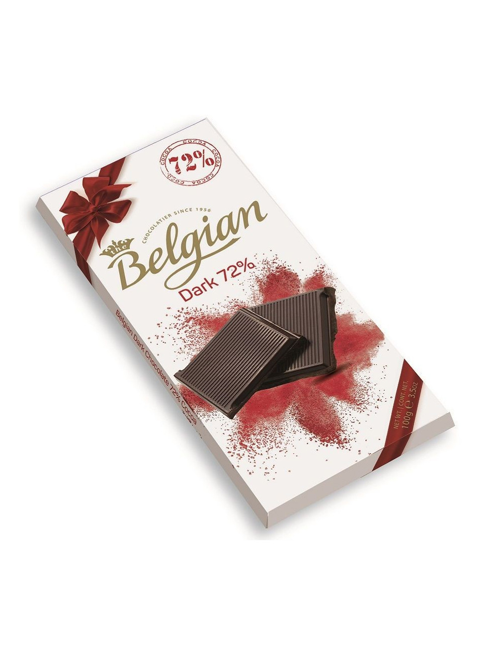 Темный шоколад "Belgian- Dark 72%", 100 гр