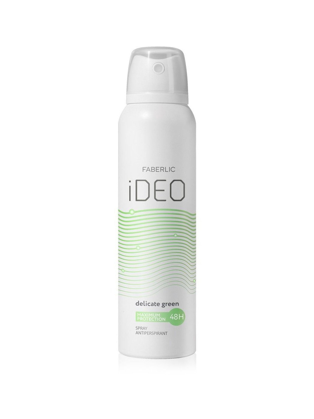 Антиперспирант-спрей Faberlic iDEO "Delicate Green", 150 мл
