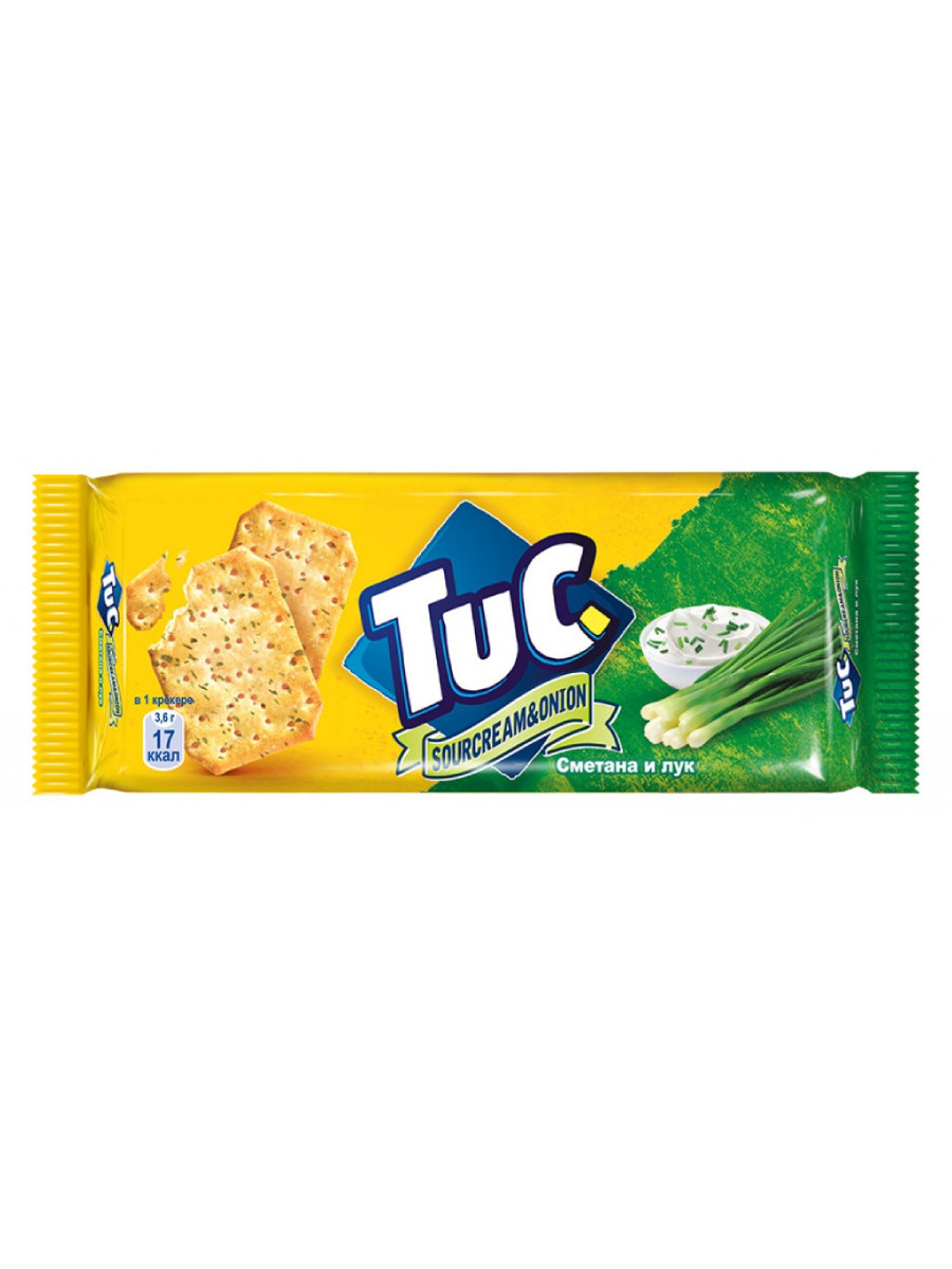 Крекер "Tuc" сметана и лук 100 гр.