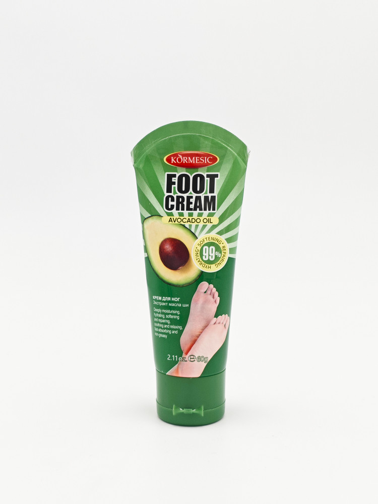 Крем для ног KORMESIC Foot Cream с маслом авокадо,60г