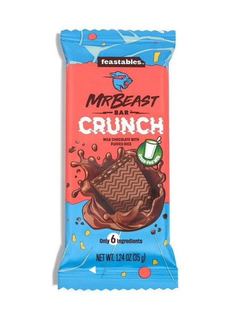 Шоколад "Mr. Beast" Milk crunch 35 гр.