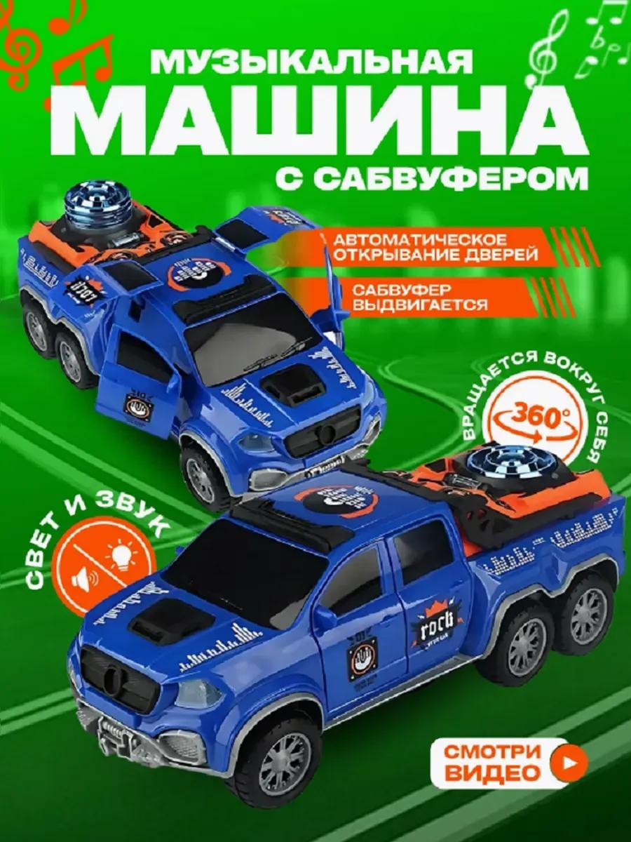 Машинка джип светящийся музыкальный