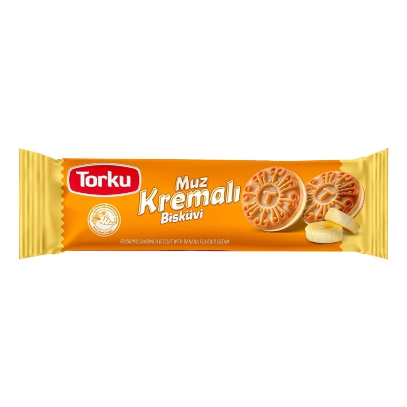 Печенье "Torku" C Банановым кремом 61 гр