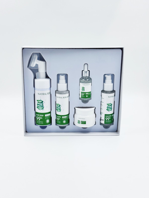 Набор для ухода NAYRAL RERUBCK Aloe Vera (99%) Repair Compact