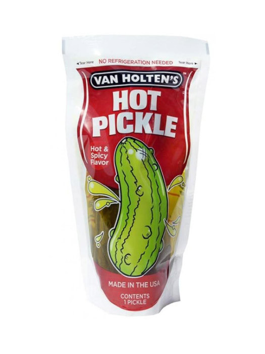 Огурец маринованный Van Holten's hot pickle 1шт