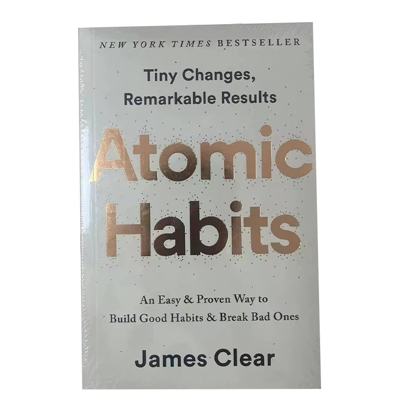 Книга "Atomic Habits" — James Clear (на английском языке)
