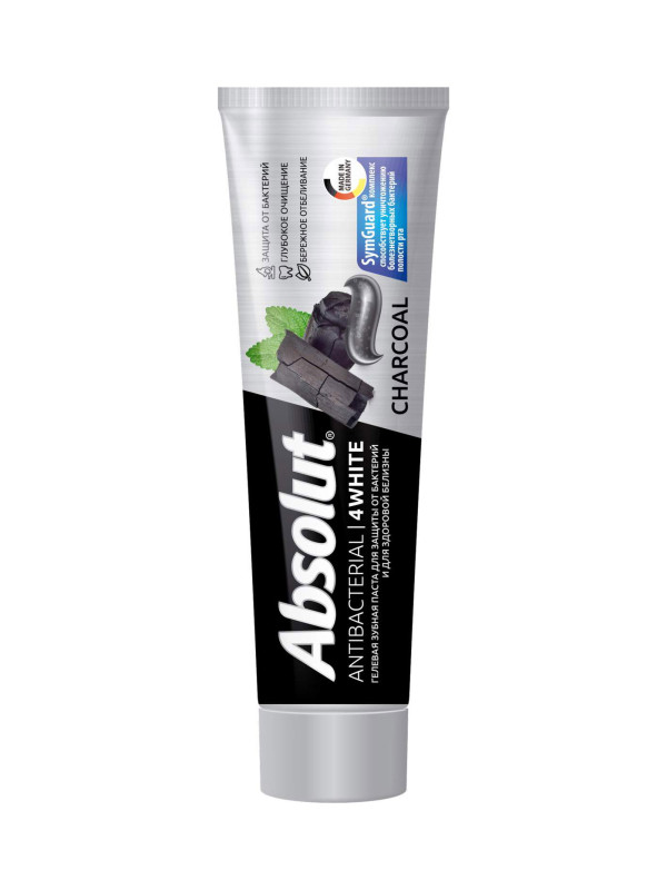 Зубная паста "Absolut" Charcoal 110 мл.