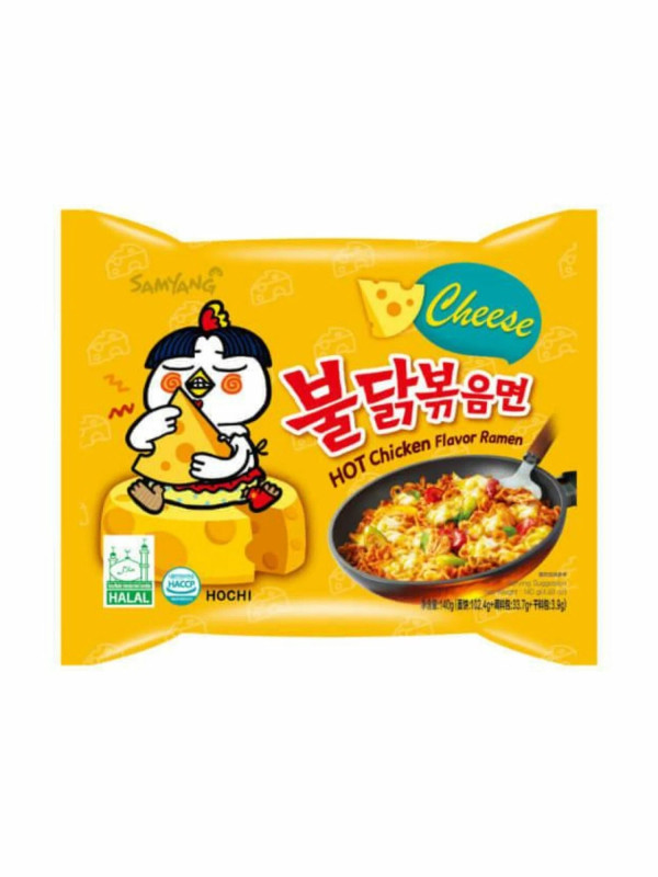 Рамэн "Samyang Buldak Cheese Hot Chicken", 130 г
