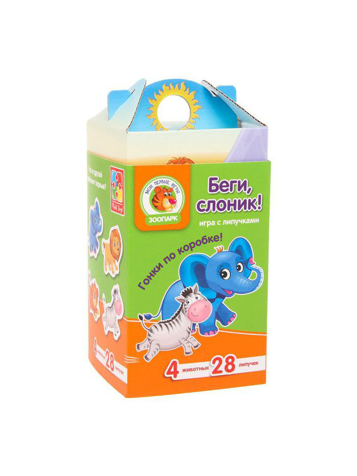 Игра с липучками "Беги, слоник!" SP-0205