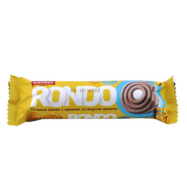 Печенье "Rondo" какао со сливочным кремом 65 гр.