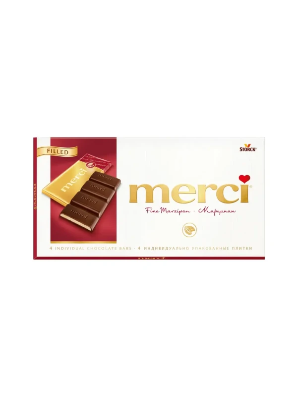 Шоколад "Merci" Марципан 112 гр.