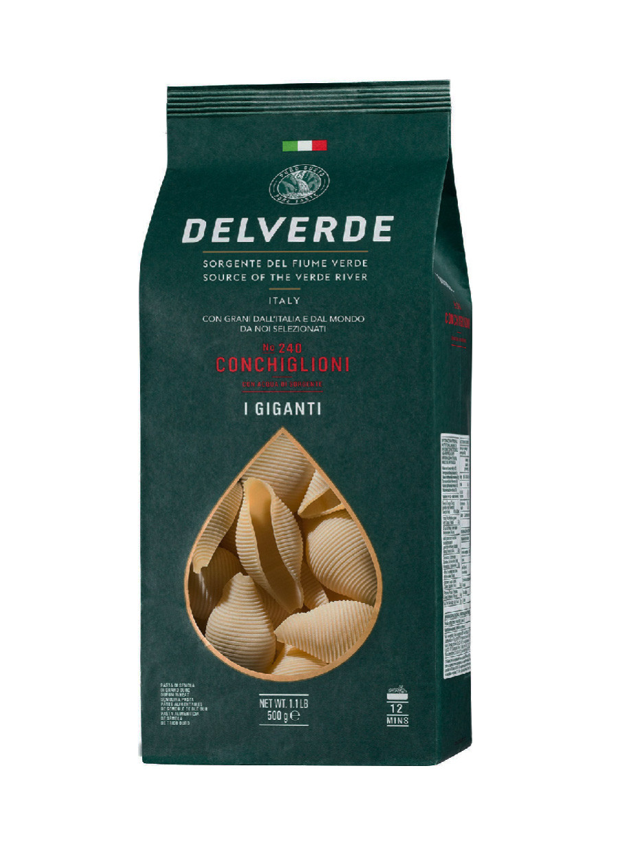 Макароны "Delverde" Conchiglioni №240 500 гр.