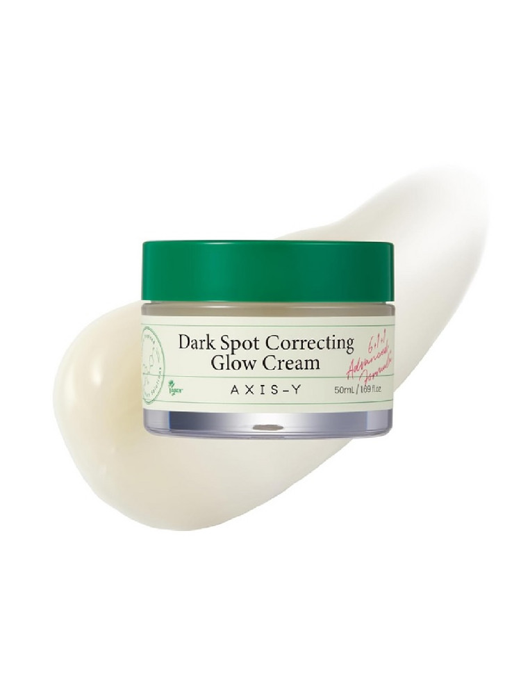 Крем для коррекции пигментных пятен AXIS-Y Dark Spot Correcting Glow Cream - Выравнивание тона, сияние кожи, веганский, 50 мл