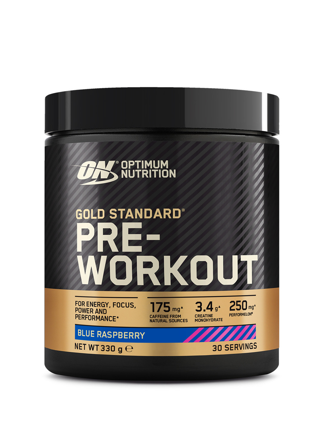 Предтренировочный комплекс ON - Gold Standard Pre-Workout 300гр со вкусом Голубой Малины