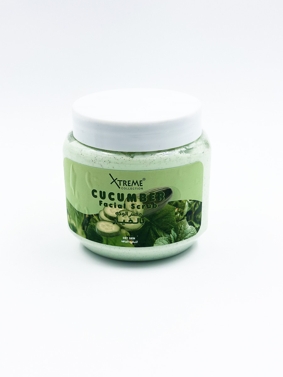 Скраб для лица с огурцом Xtreme Collection Cucumber Facial Scrub, 500 мл