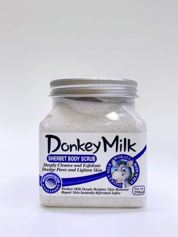 Скраб для тела с молоком ослицы Donkey Milk Sherbet Body Scrub