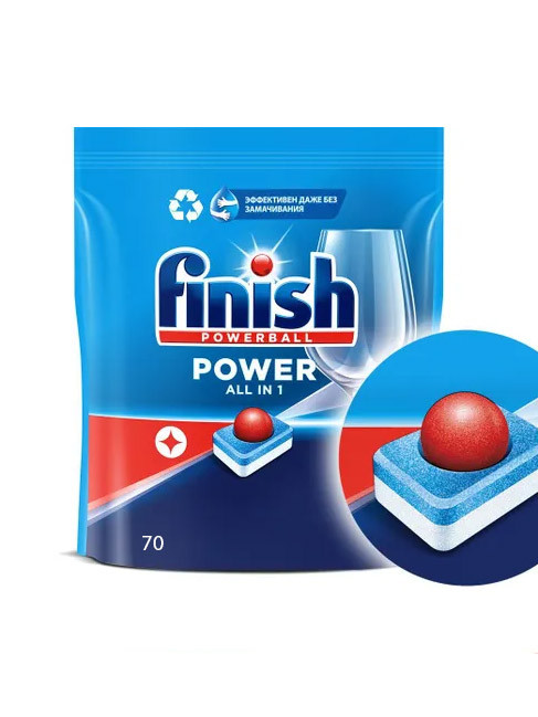 Средство "Finish" Power All in 1 70таб. 1120гр.
