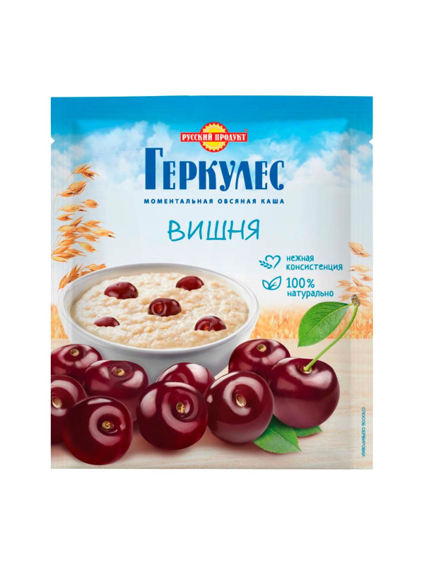 Овсянная каша "Геркулес" с Вишней, 35 гр
