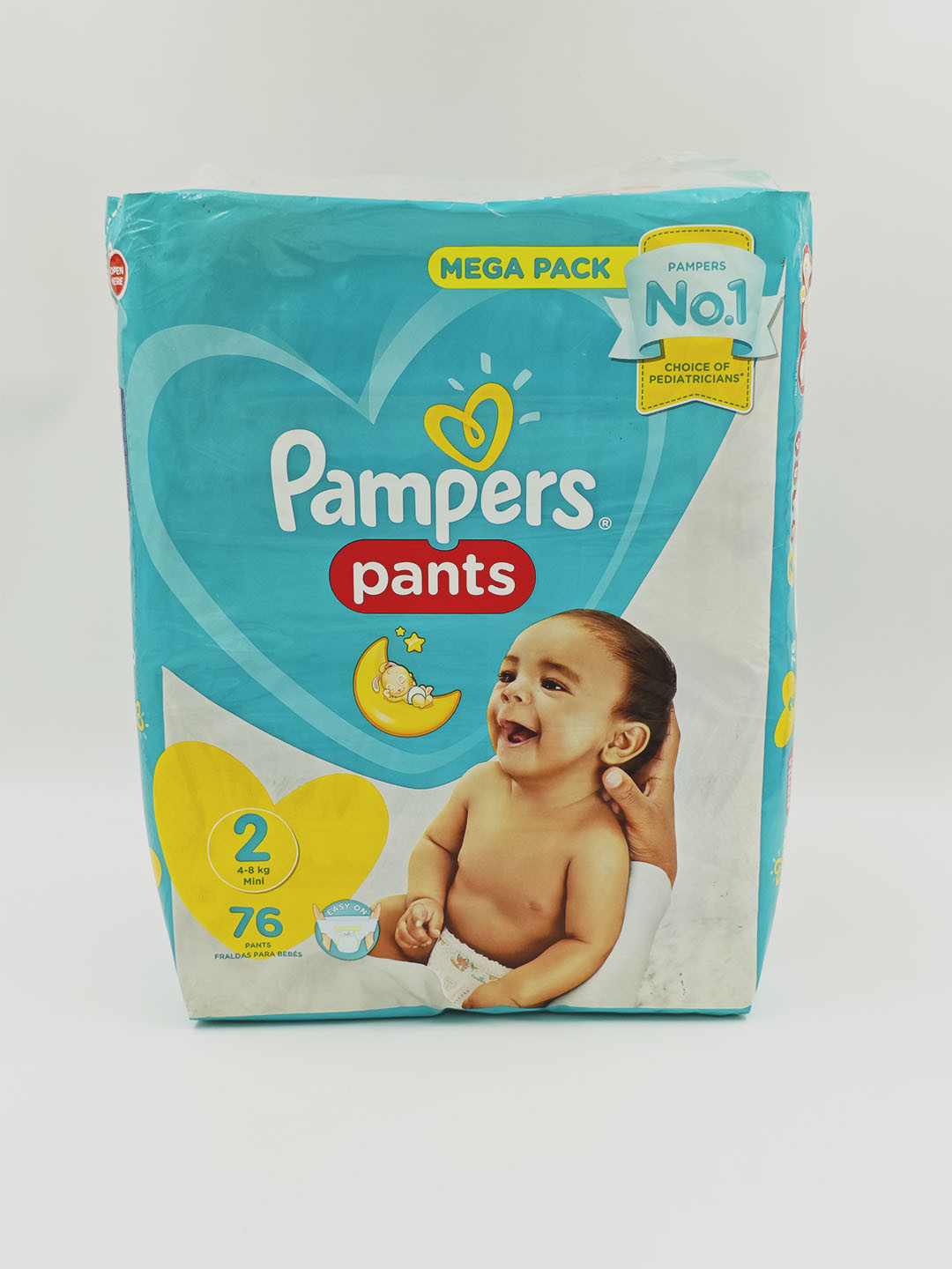 Подгузники-трусики Pampers Pants 2 Mini (4–8 кг), 76 шт