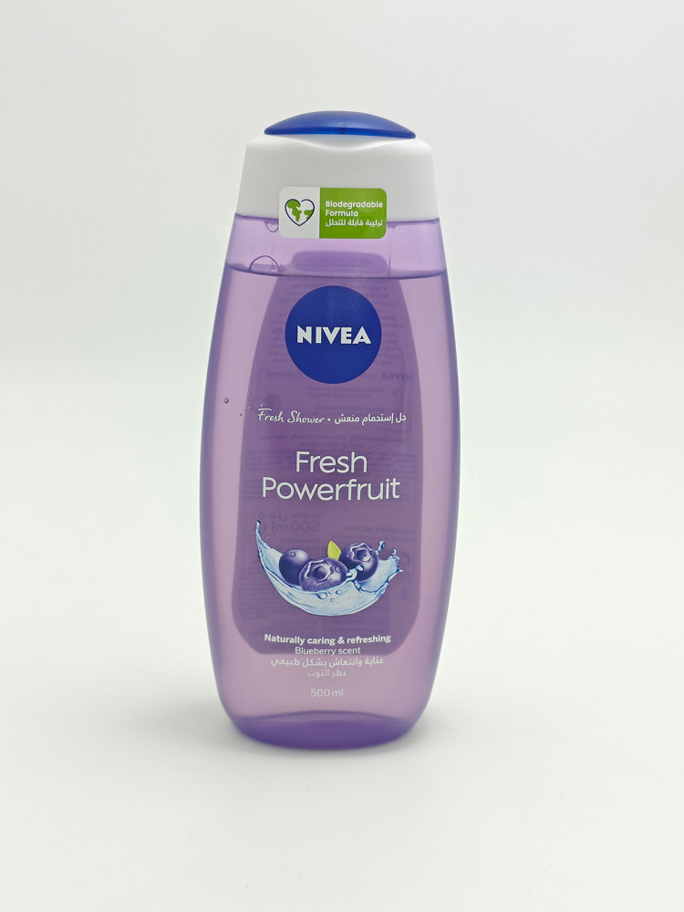 Гель для душа Nivea Shower Gel, ароматом черники, 500 мл