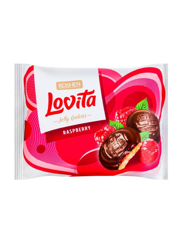 Печенье "Roshen" Lovita Raspberry 420 гр