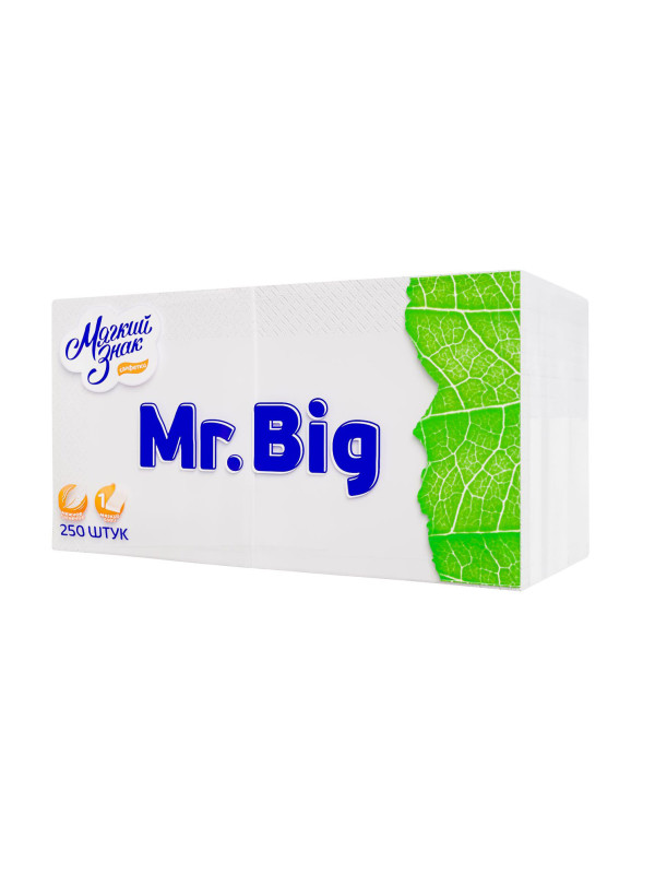 Салфетки бумажные "Mr. Big" 250шт