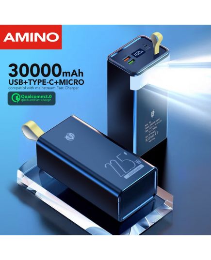 Внешний аккумулятор P30 Powerbank 30000 mAh MegaMall