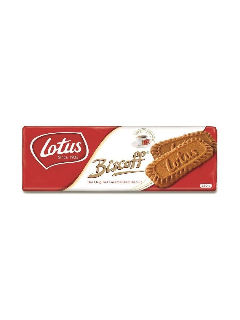 Бисквитное печенье "Lotus Biscoff Original Caramelised Biscuit" Карамелизированное, 250 гр