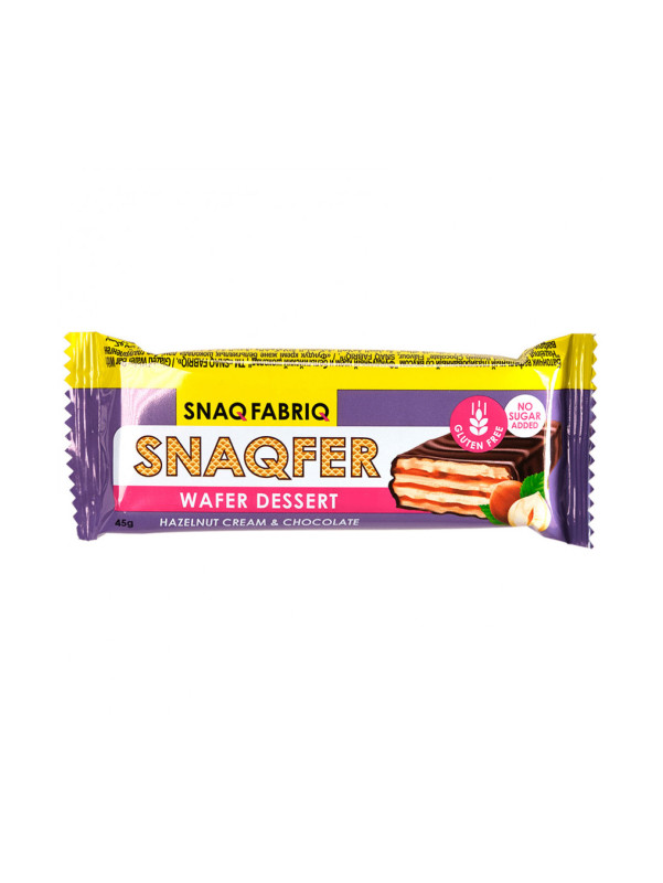 Батончик Protein "Snaqfer" Hazelnut cream & chocolate 45 гр.
