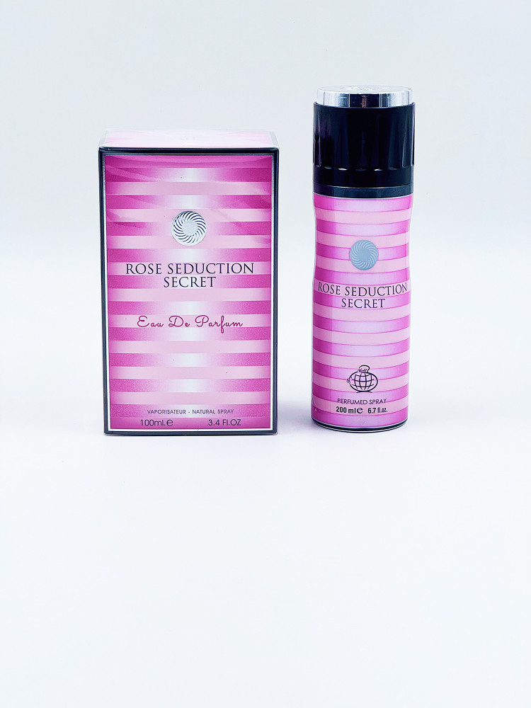 Набор Rose Seduction Secret: парфюмированная вода + спрей для тела