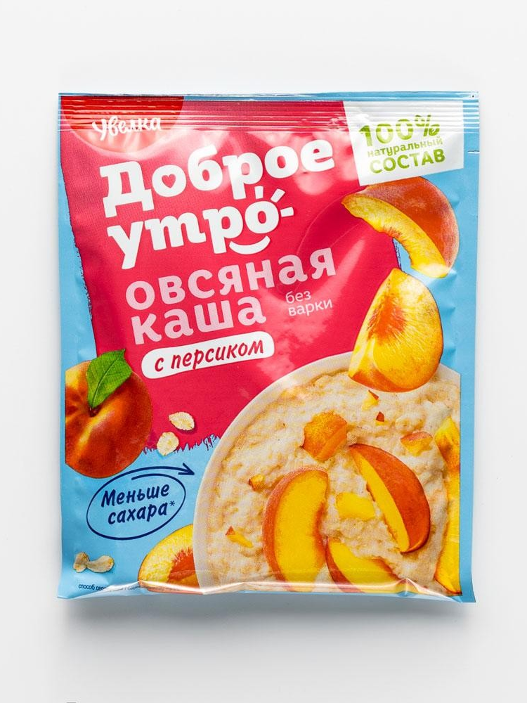 Овсянная каша "Увелка" с Персиком, 40 гр