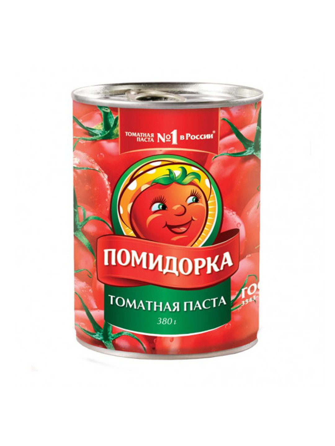 Томатная паста "Помидорка" ж/б, 380г