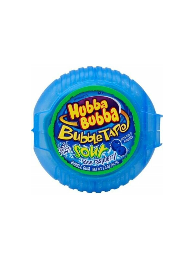Жевательная Резинка "Hubba Bubba" Sour blue raspberry 56 гр.