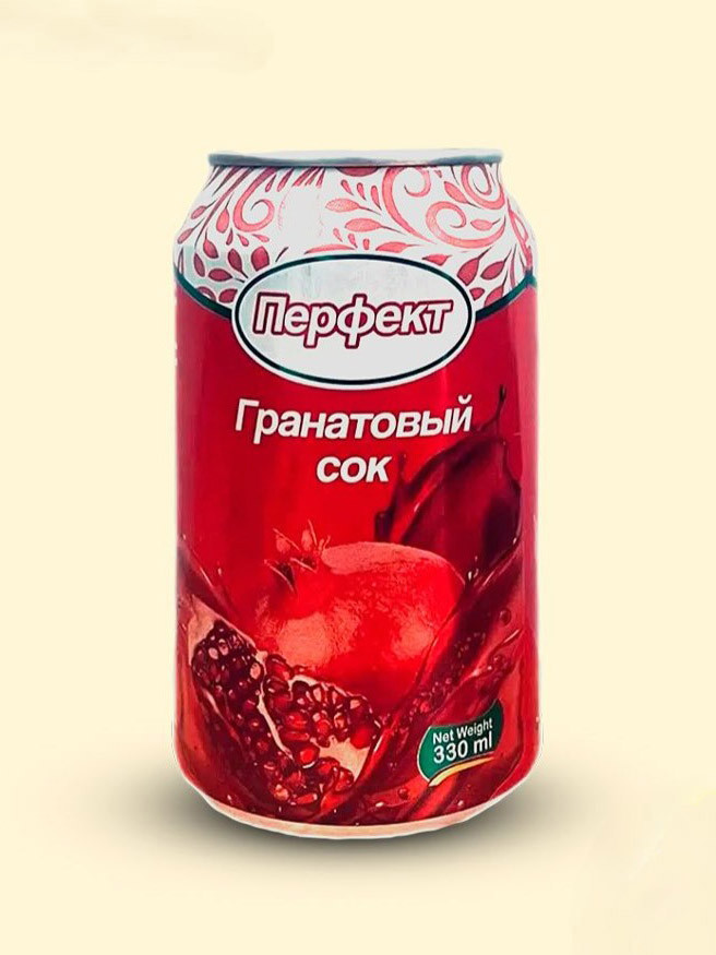 Сок "Перфект" Гранатовый ж\б 330 мл.