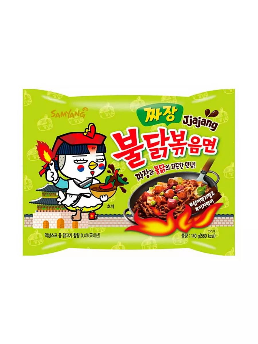 Рамэн "Samyang Buldak Jjajang" в соусе Чаджан, 140 г