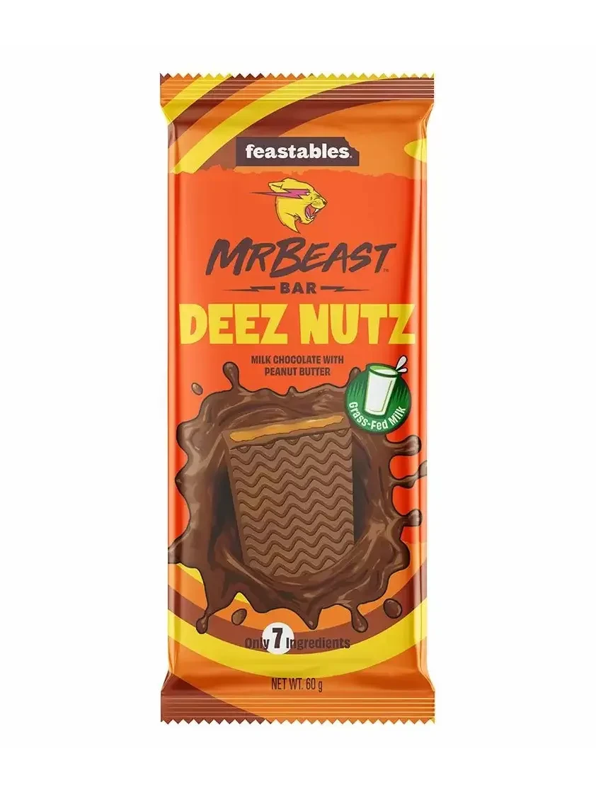 Шоколад "Mr. Beast" Deez nutz 60 гр.