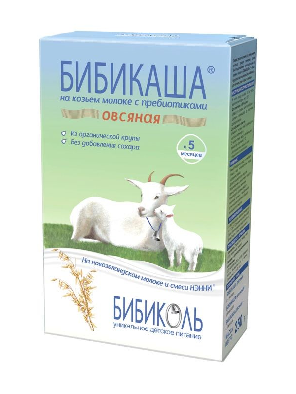 Овсянная каша "Бибиколь", 200 гр