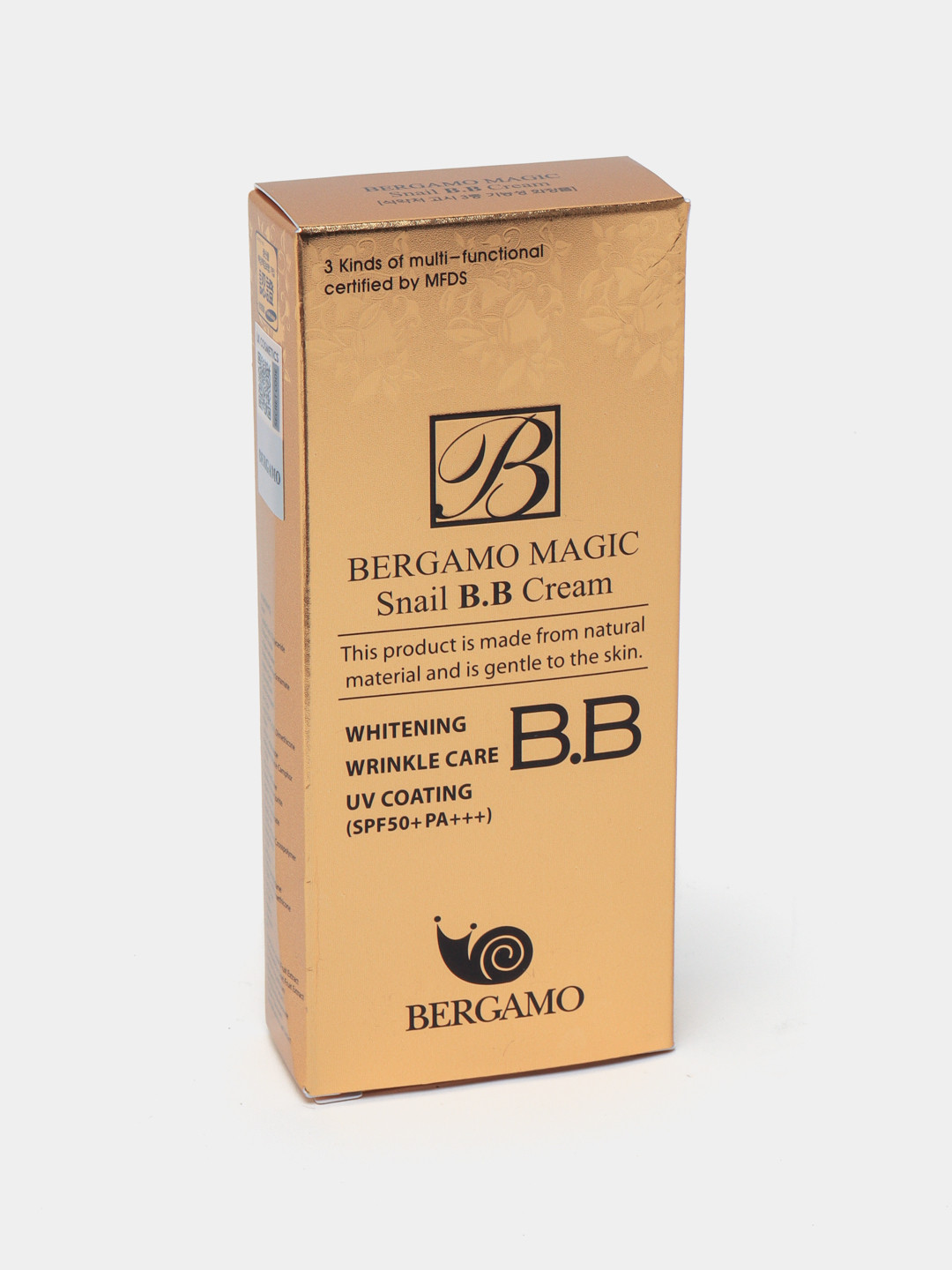 ВВ-крем с муцином улитки Bergamo Magic Snail B.B Cream SPF 50 PA+++, 50 мл