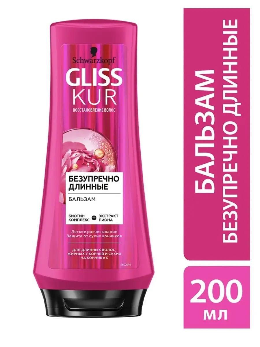 Бальзам для волос Gliss Kur "Безупречно длинные" (200 мл)