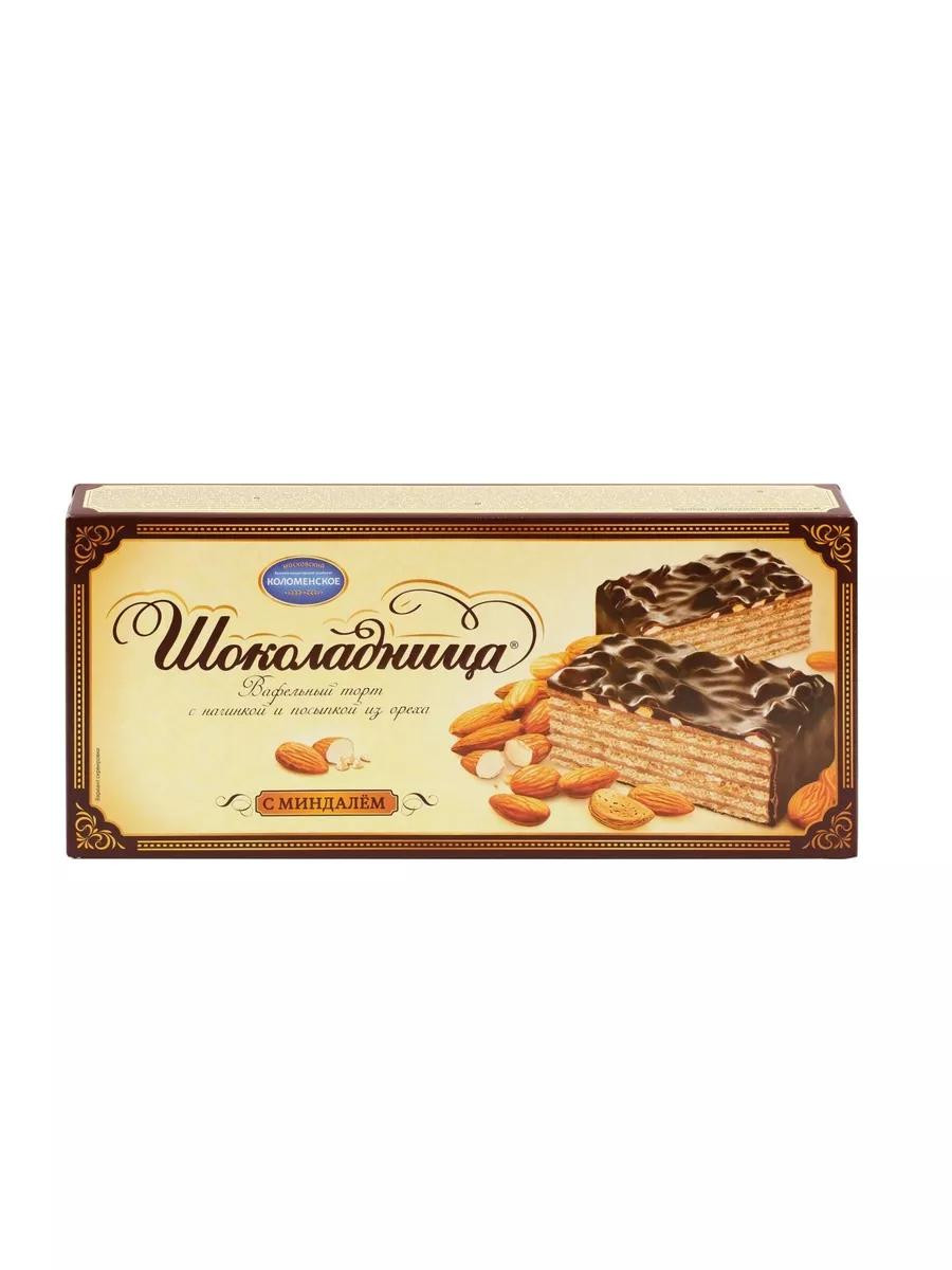 Торт "Коломенское" С миндалём 230 гр.