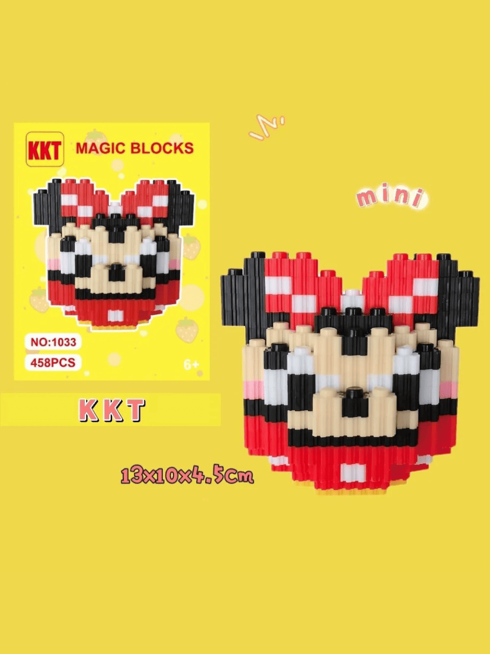 3D - конструктор из мини блоков 1033