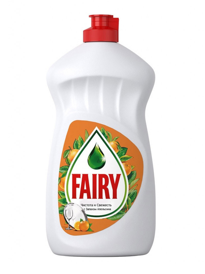 Средство для мытья посуды Fairy апельсин 450мл